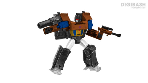Digibash: Kingdom BrowningGee Mega, how come Cancer gets a Transtector AND a gun?