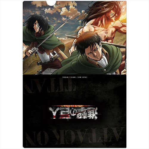 snkmerchandise: News: SnK Season 2 Visuals Clear Files Original Release Date: Mid-May 2017Retail Price: 432 Yen each Clear files featuring the first two SnK season 2 visuals (Originally from Animage January 2017 & Newtype January 2017) of Eren/Rogue