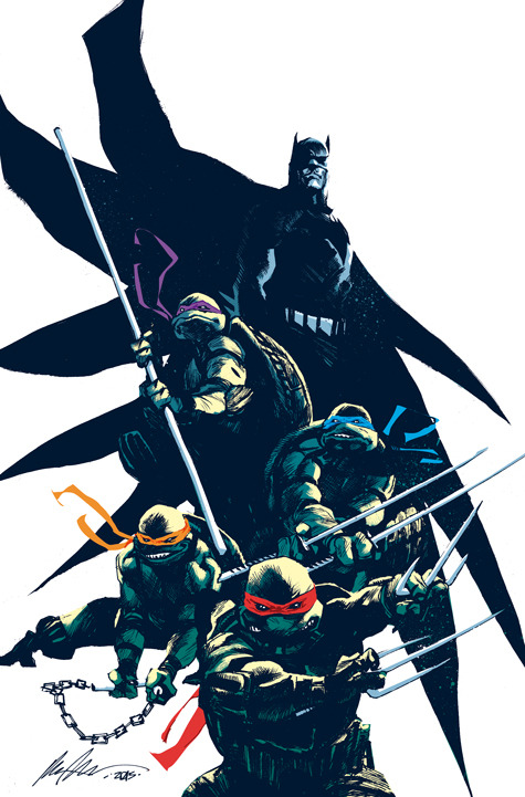 artverso:Rafael Albuquerque - Batman and Teenage Mutant Ninja Turtles