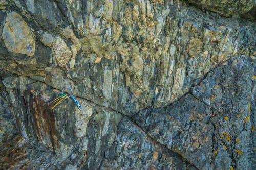 MetaconglomerateThis texture is a particularly neat one to find in the field. These rocks are clearl