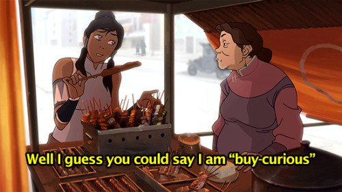 uncomfortable-bra:  bussycopter:  This was the first clue everyone   can we take some time to notice that Korra’s eyes are a bit red in the second one or what?