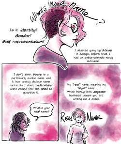 swinku:  New comic about NAMES! I’ve mentioned