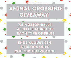 ragtimelime:  johncest:  celebrating 3000 followers (holy shit) and 100 followers on my new animal crossing blog spargelcrossing ! it ends on august 9th to celebrate three months of animal crossing new leaf played ! its 7.6 million because you need