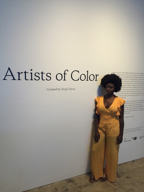 An Artist of Color at the Underground Museum