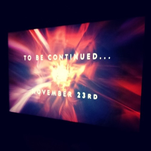 Just finished rewatching the Matt Smith episodes. Now to wait. #drwho #doctorwho #savethedate