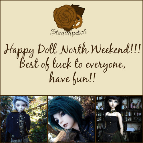 I wish I could be there! Good luck to all the vendors and artists this weekend. Have fun at @dollnor
