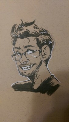 thwipped:  Quick Markiplier for Inktober