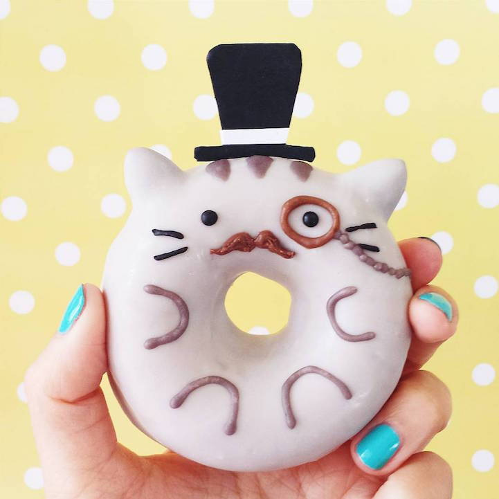 sweetoothgirl:    Delectable Doughnuts That Are Almost Too Cute to Eat… Almost