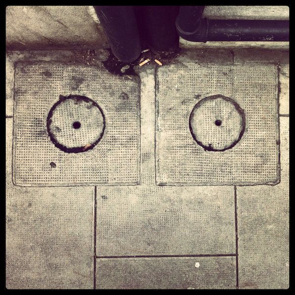 ianbrooks:  Street Faces by Aurélien Fontanet When you laugh, the world laughs