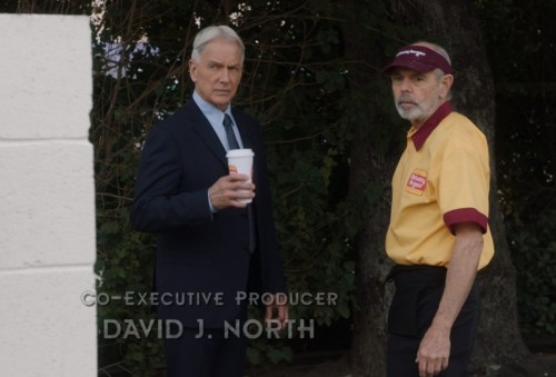 Did they ever give any clue as to why Gibbs was in a suit? I missed it.And “Toby.” 