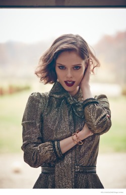 kendallbaylor:  Coco Rocha for Hola Magazine of Mexico by Diego Uchitel, styled by Eugenia Silva 