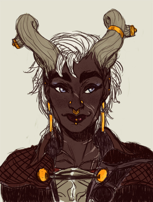 thequndemands: Qunari inquisitor with everything I won’t get to have in-game