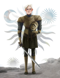 gameofthrones:  Brienne of Tarth! Print available