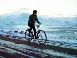 huckberryco:  Biking in Iceland. Photo by