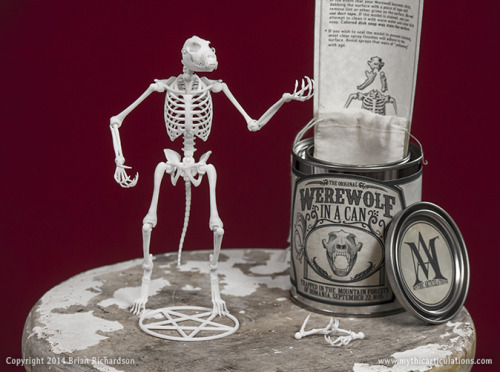 mythicarticulations:Tired of your Werewolves not being in cans? Well we have a solution! Announcing 