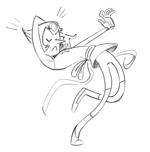 owlygem:Bird mum courting ritual contemporary dance moves*EDIT HER HAND WAS UPSIDE DOWN*EDIT 2: BOTH HER HANDS WERE UPSIDE DOWN*