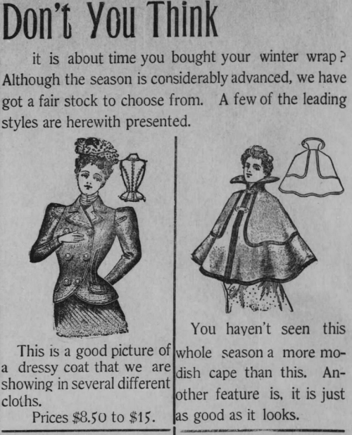 yesterdaysprint:Goldsboro Weekly Argus, North Carolina, December 1, 1898Brb buying one of these for 