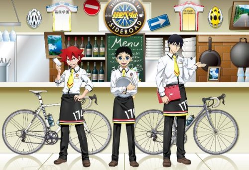 CHARACRO feat Yowamushi Pedal: Cyclist Cafe Bar: SIDE ROAD! Grand opening on May 27th 2016 in Akihab