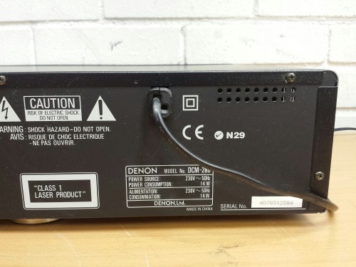 Denon DCM-280 CD Auto Changer, 2002