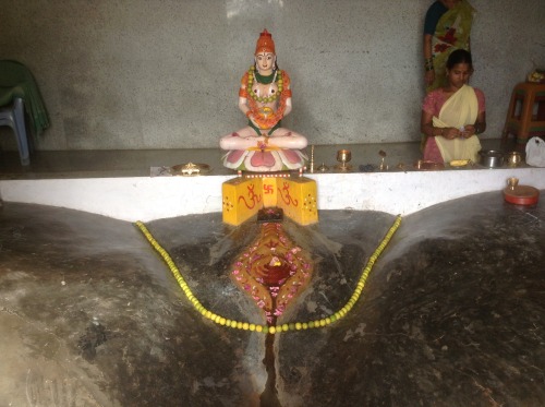 Yoni worship at Devipuram, Andhra Pradesh