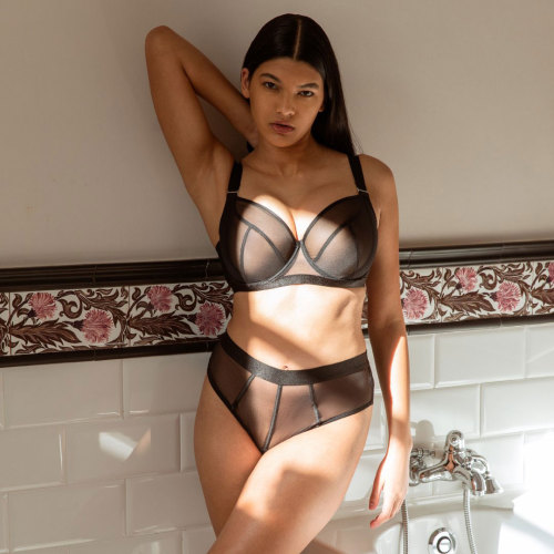 Confidence never looked so good You can’t go wrong with a sheer and unpadded bra if you’