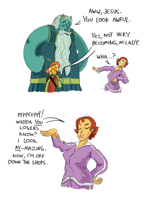 joshua-wright:  I promise this is the last comic I do about my love for track suits. I just love ‘em is all.