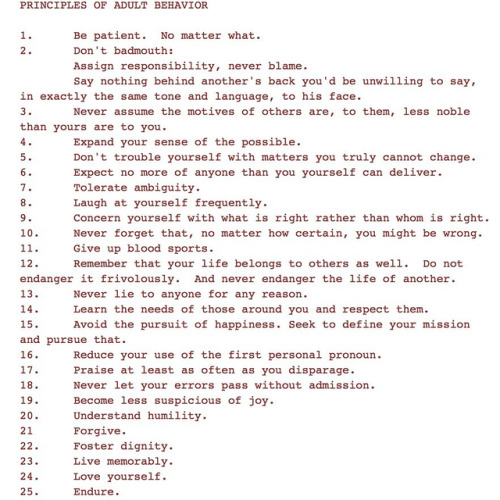 vervediary: “The Principles of Adult Behavior” written by John Perry Barlow.