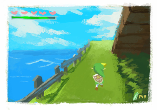 Porn Pics potasium:  drew a bunch of wind waker screen