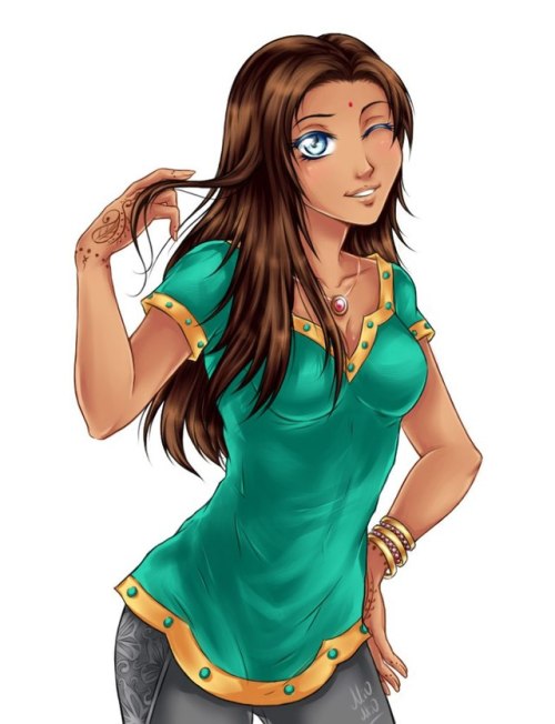 miomiofan: This is the last art with Priya. I won’t draw her anymore.
