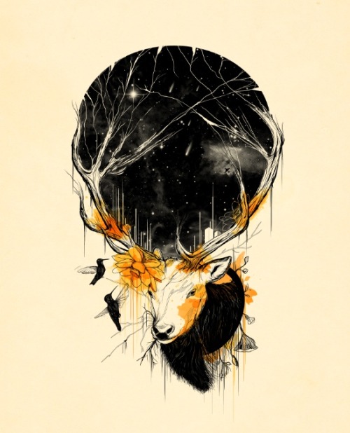 bestof-society6:    ART PRINTS BY NICEBLEED  Lost Translation Legends Fall Universe Inside Once Upon a Time Also available as canvas prints, T-shirts, tapestries, stationery cards, laptop skins, wall clocks, mugs, rugs, duvet covers, All over print