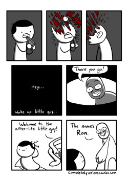 lucifersleftnut:  hayatos-hideout:  ghdos:  athousandhiddensecrets:  mixyblue:  this comic affects me in so many ways [x]  He killed himself again in the end just to save Ron because he wanted to die, and Ron didn’t. Powerful.  Interesting story arc