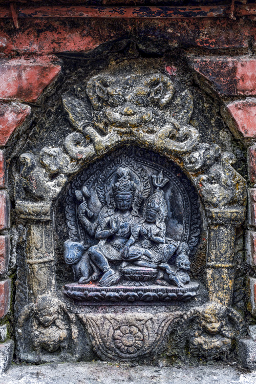 Uma-Maheshwara (Parvati and Shiva) Nepal