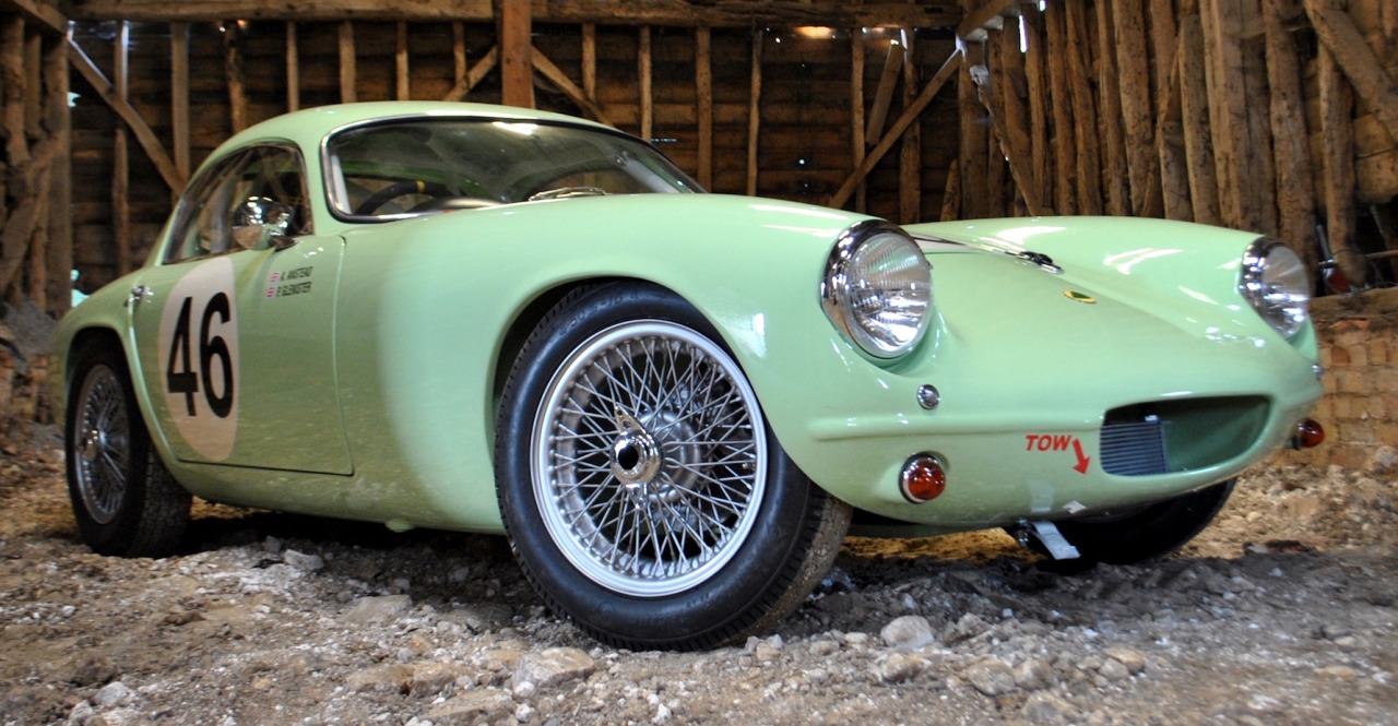 carsthatnevermadeitetc:  Lotus Elite Type 14, 1957. The Eliteâ€™s most distinctive