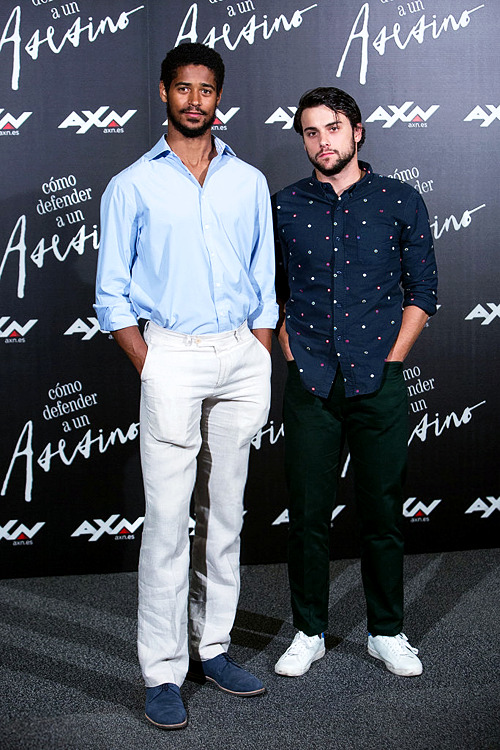 Porn htgawmsource:  Alfred Enoch and Jack Falahee photos