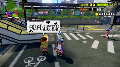 captainsnoop:  Inkopolis was extra good today   <3 <3 <3