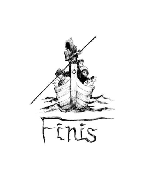 stickfiguregods:Finis!  I like to think they have a nice trip down to the underworld with their new 