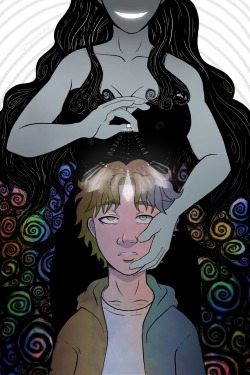 hypnepenthe:that’s it, pet—stare into the prism and let in all the pretty colors~ 🌀 🌈 🌀 