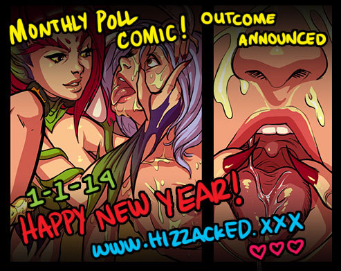 Happy new year everyone! A (fucking amazing) new update awaits you over at www.hizzacked.xxx