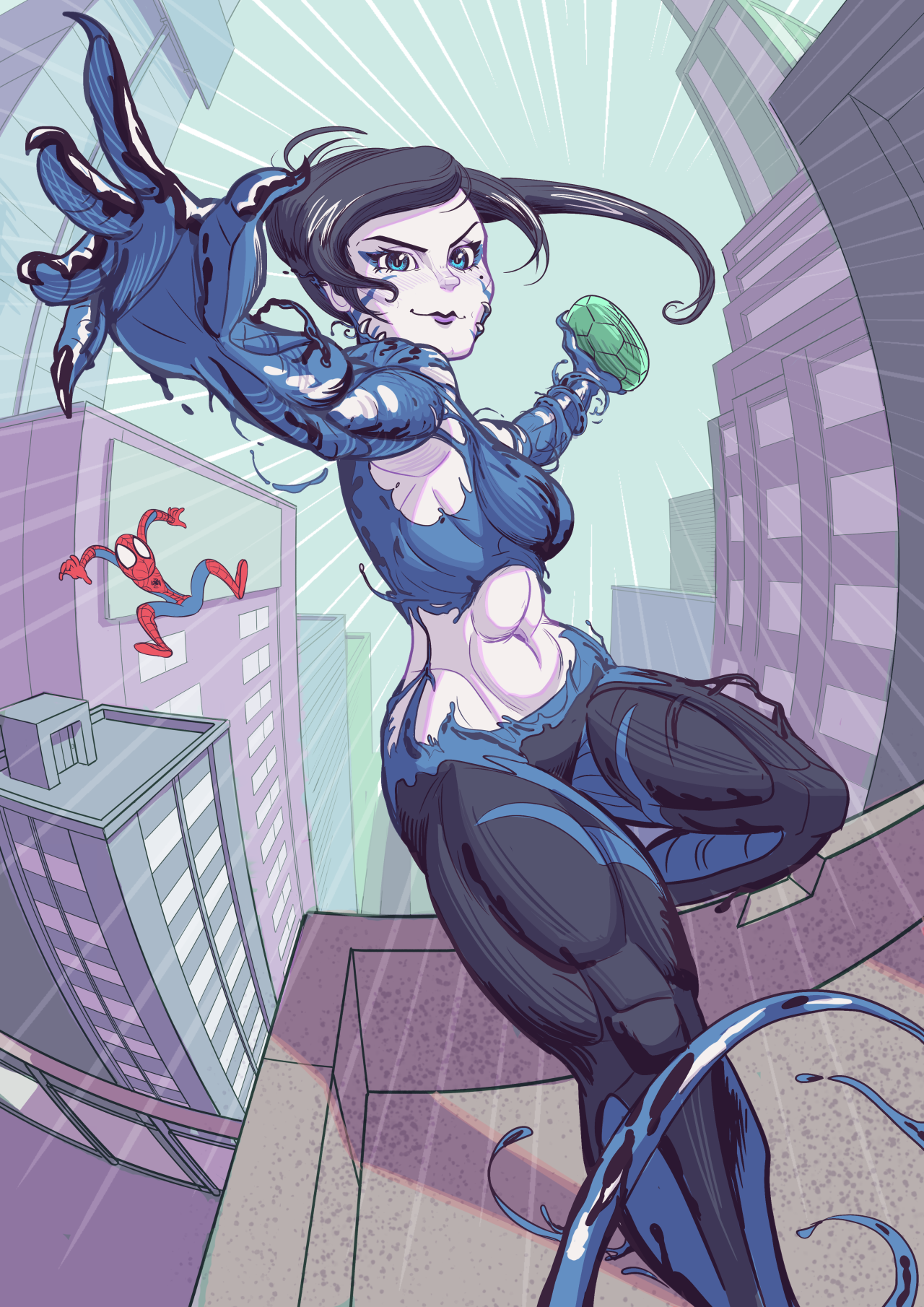 idylean: Symbiote Wii Fit Trainer.“My favorite type of yoga? Yogana die” https://imgur.com/r/gaming/UvPVRfJ