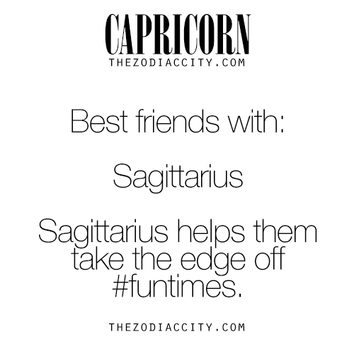 Zodiac Capricorn Best Friend | TheZodiacCity.com