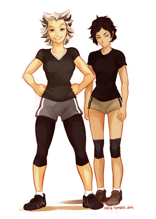 viria: As I said, here’s the second part of Haikyuu!! rule 63 characters I love but who didn&r