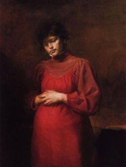 gaellelgd:Pregnant Woman - Odd Nerdrum