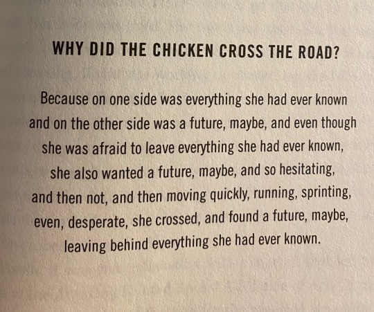 torsamors:Why did the chicken cross the road?