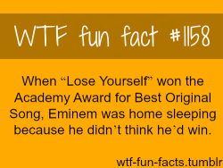 wtf-fun-facts:  Eminem - celebrities facts