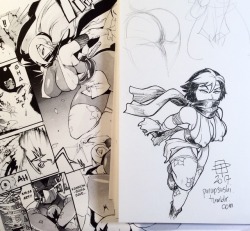 pinupsushi: Ninja Gogo tiny doodle and inspiration.  (Thanks @bigdad123 ) &lt; |D”‘‘‘