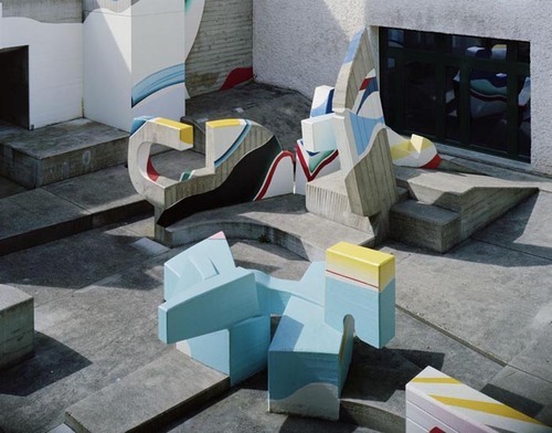 Michael Grossert, Aumatten Primary School Playground, 1967.