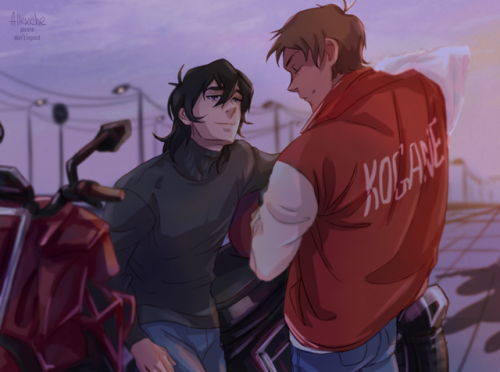allexche:Illustration for this cute fic! “A healthy dose of denial…” is pure