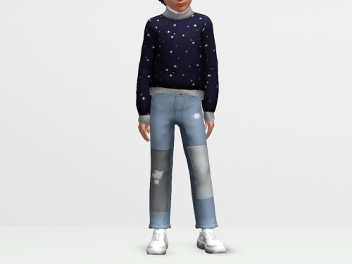 im just gonna do downloads via the outfit. yes, all recolorablesweater: [link]jeans: [link}shoes: [l