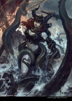 breathtakenfantasies:  Viking by Bayard Wu 