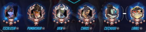 riverdoge: spiroandthelacktones:   cyberlesbiab:   bootymax:  escalusia: quick play in a nutshell  Op saw their team composition and still chose widow  This is why I have a hard time playing Overwatch though, cause like I know I’m not the only one who
